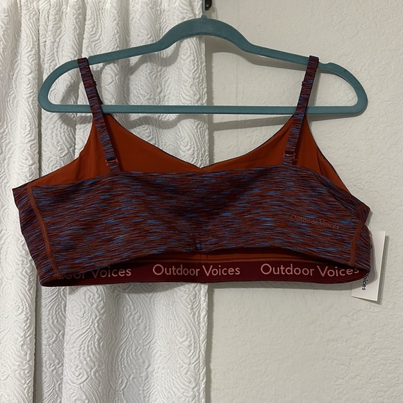 NWT Outdoor Voices Freeform Bralette in Heatwave - Picture 6 of 6